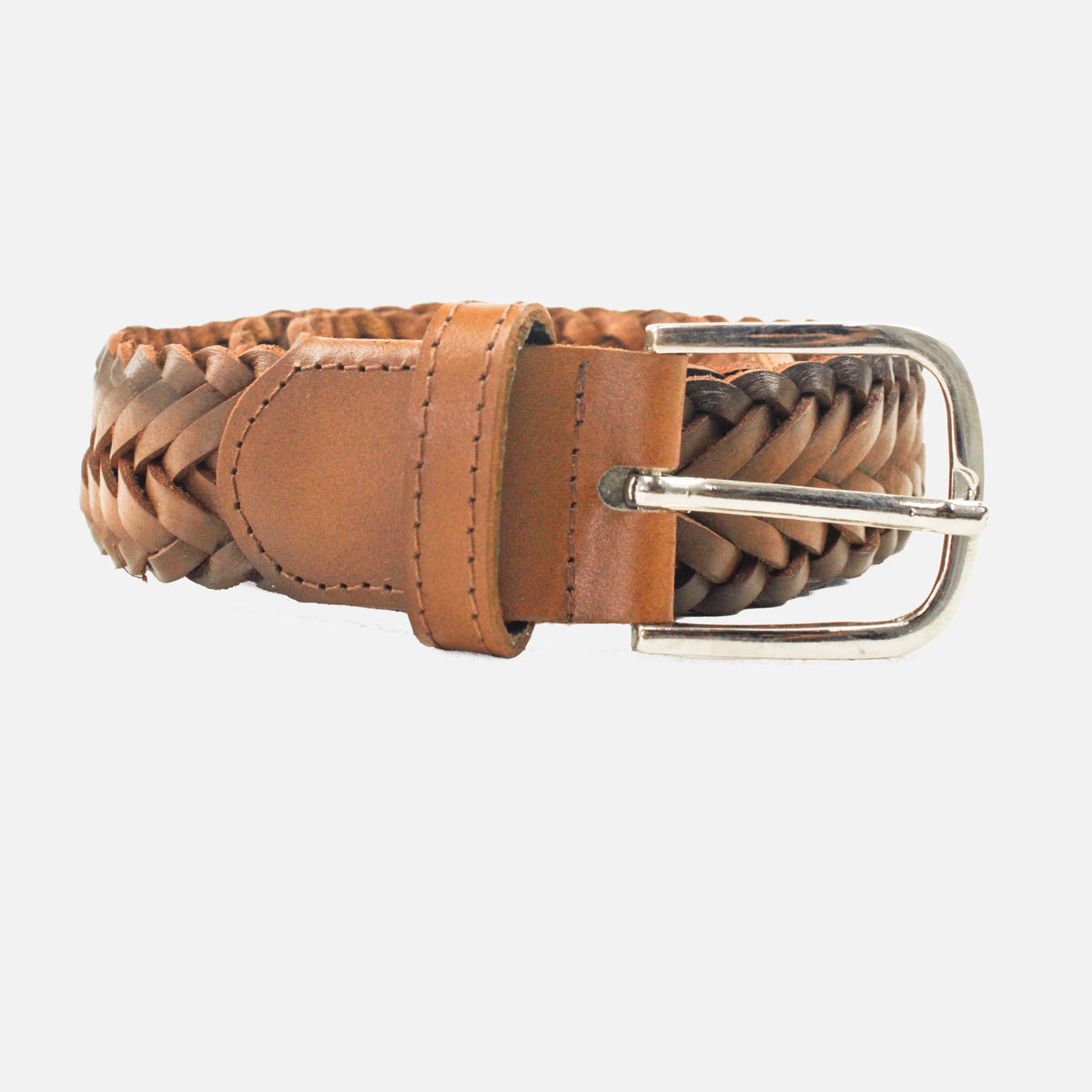 Correa marcello de cuero para hombre - Miel