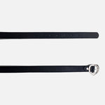 Correa sophie de cuero para mujer - Negro