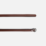 Correa sophie de cuero para mujer - Miel