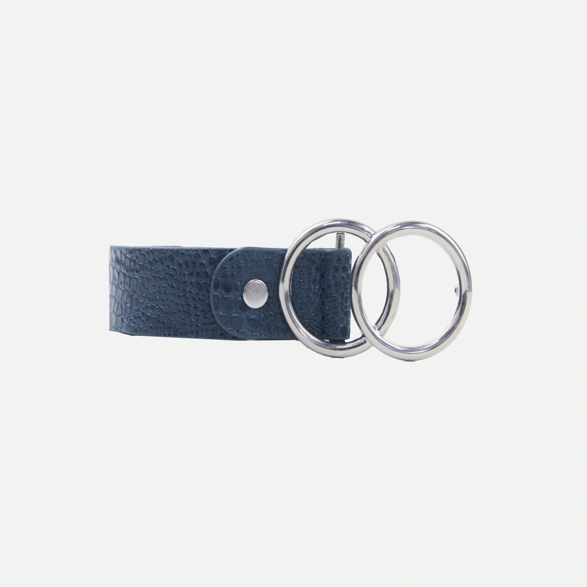 Correa 25 ailin de cuero para mujer - Azul