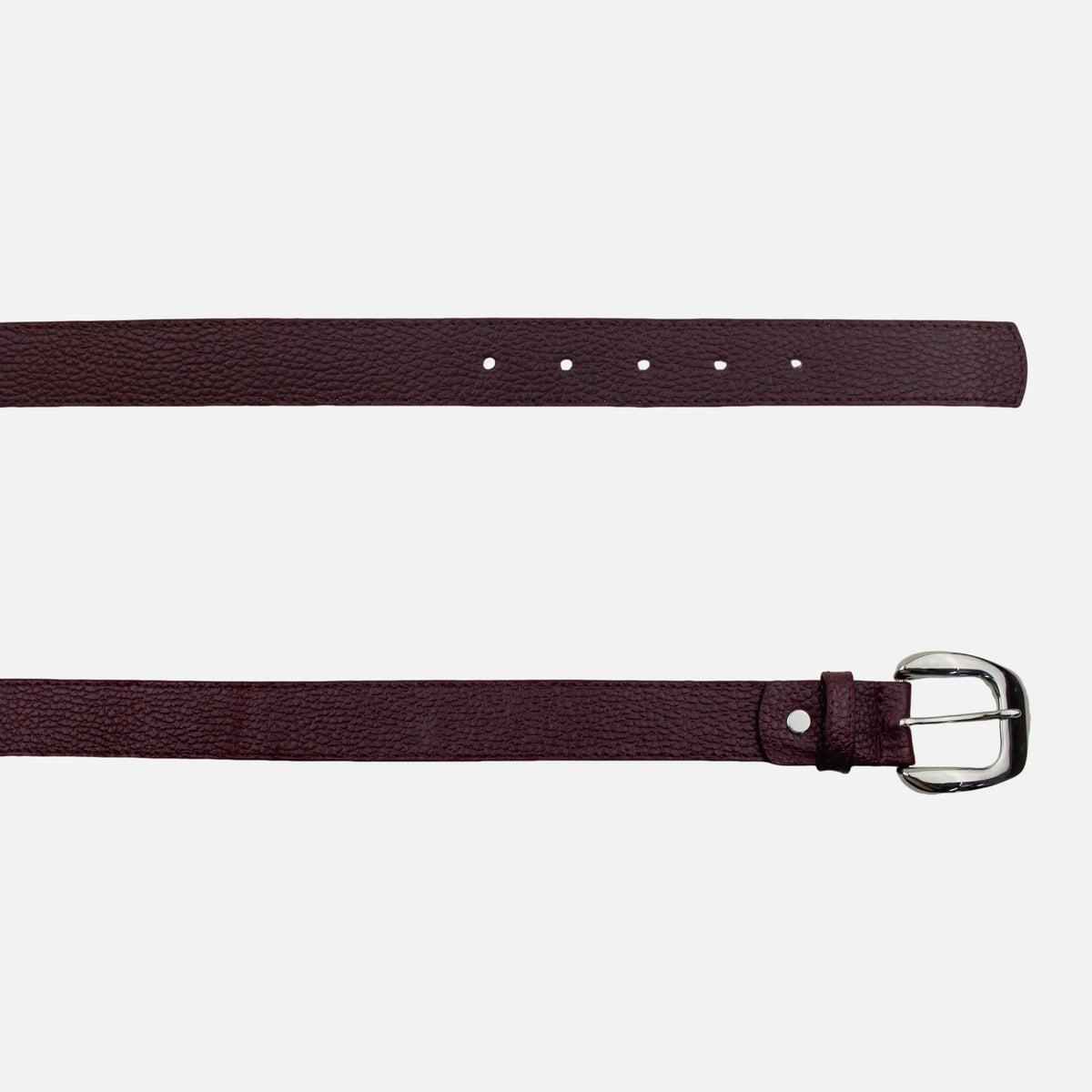 Correa silvana de cuero para mujer - Vino