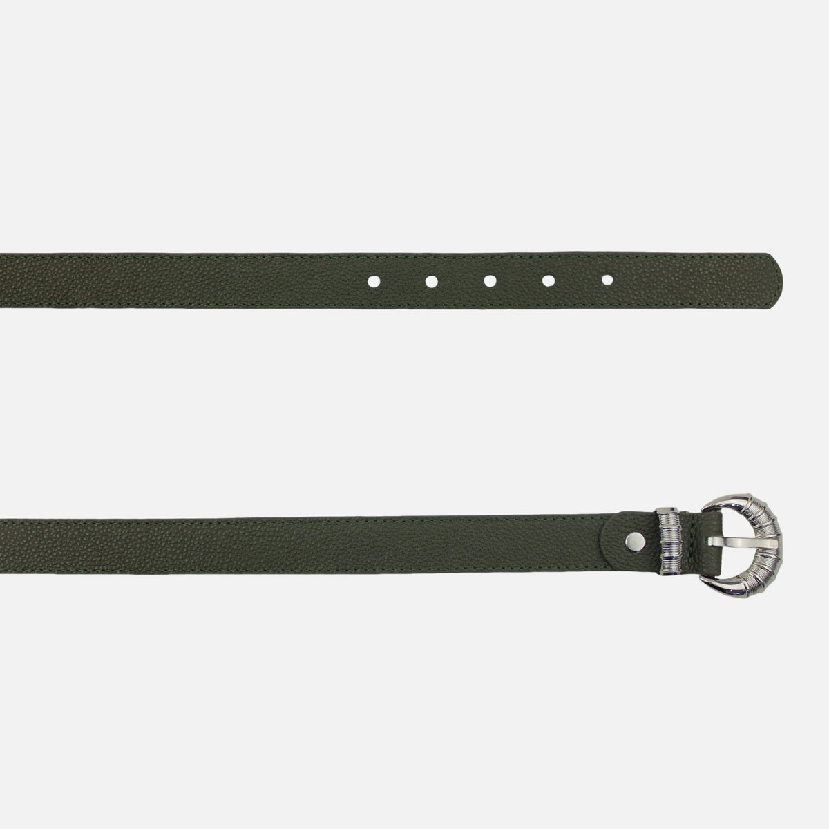 Correa ariadna de cuero para mujer - Verde