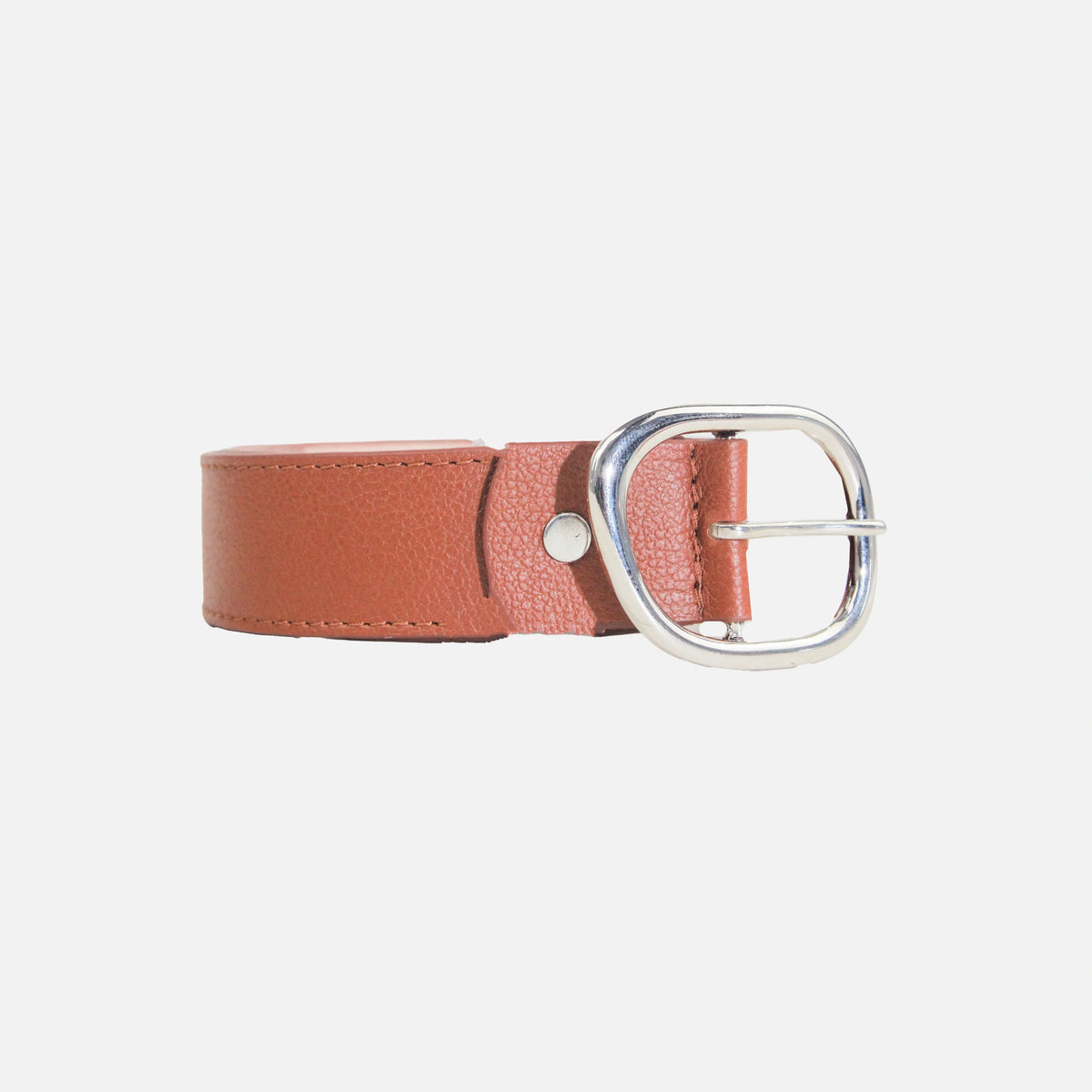 Correa eben de cuero para mujer - Miel