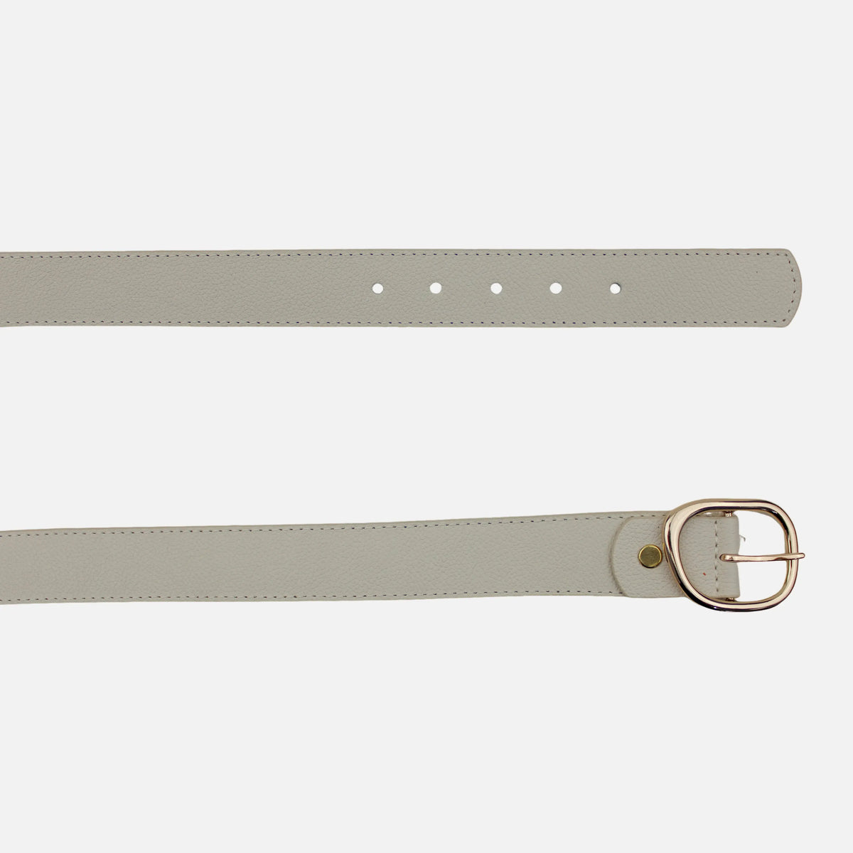 Correa eben de cuero para mujer - Hueso