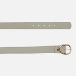 Correa eben de cuero para mujer - Hueso