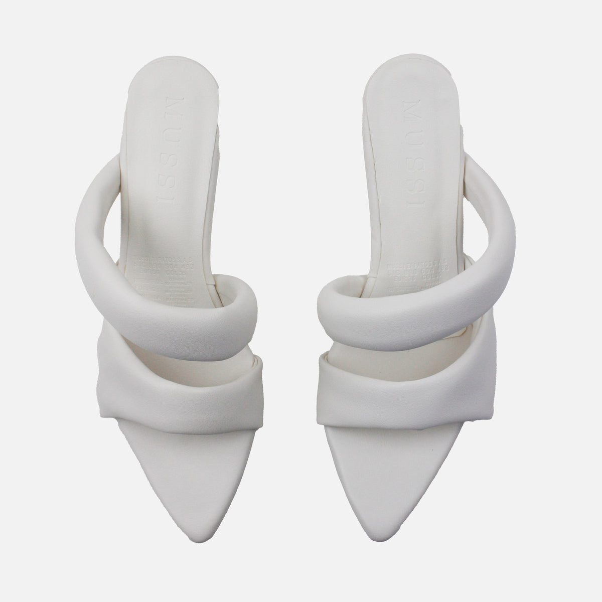 Sandalia tacon Veronica de sintético para mujer - Hueso