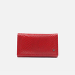 Billetera rosangela de cuero para mujer - Rojo