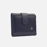 Billetera silvia de cuero para mujer - Negro