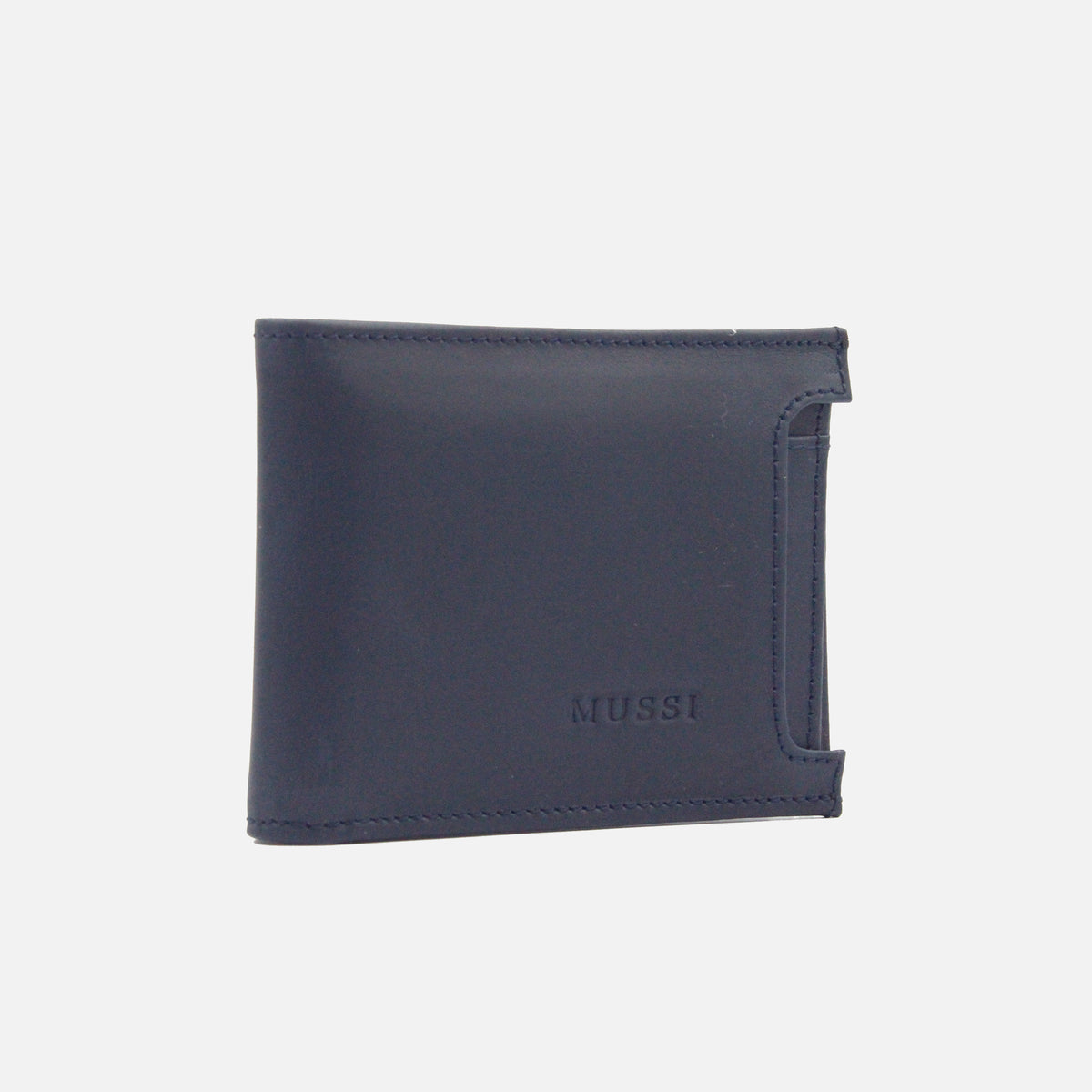 Billetera stiven de cuero para hombre - Azul