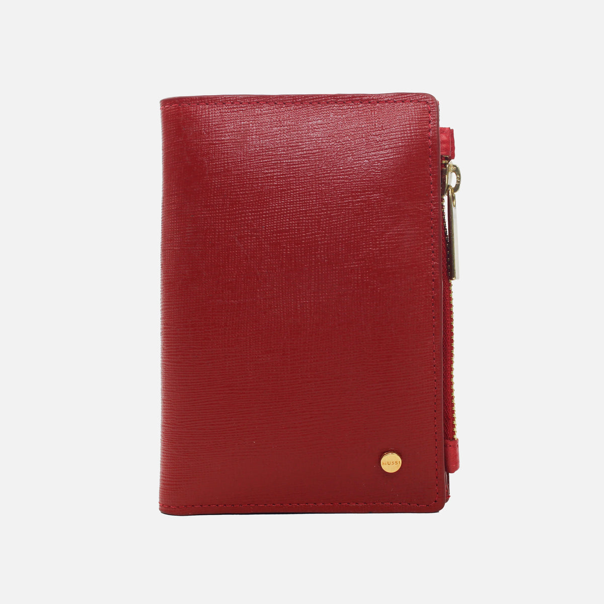 Billetera odalys de cuero para mujer - Rojo