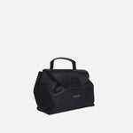 Bolso manos libres milan de cuero para mujer - Negro