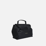 Bolso manos libres milan de cuero para mujer - Negro