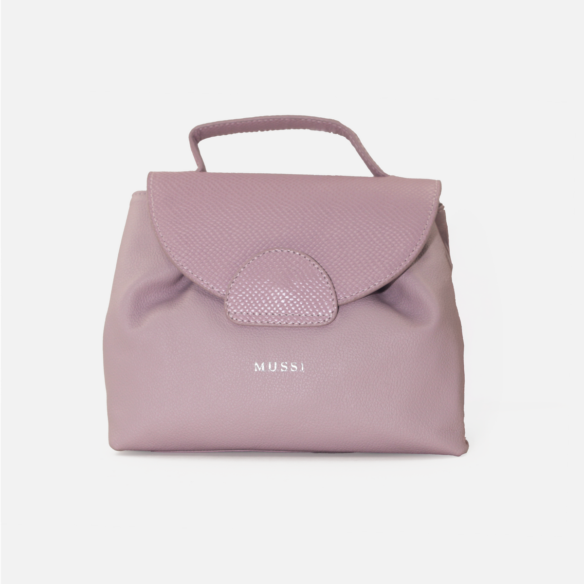 Bolso manos libres milan de cuero para mujer - Rosado