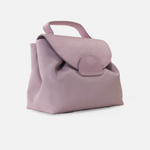 Bolso manos libres milan de cuero para mujer - Rosado