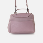 Bolso manos libres milan de cuero para mujer - Rosado