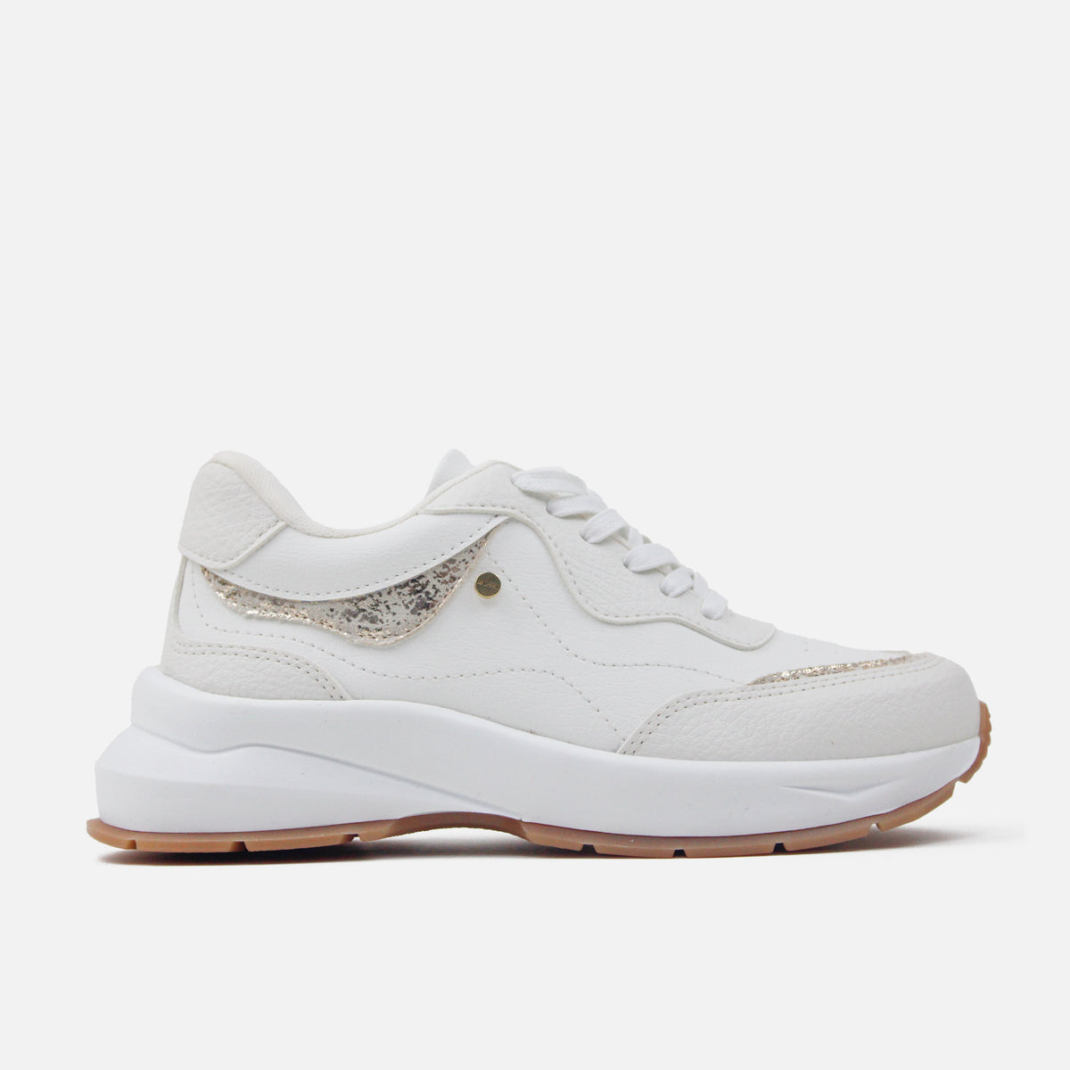 Tenis Luna de sintético para mujer - Hueso