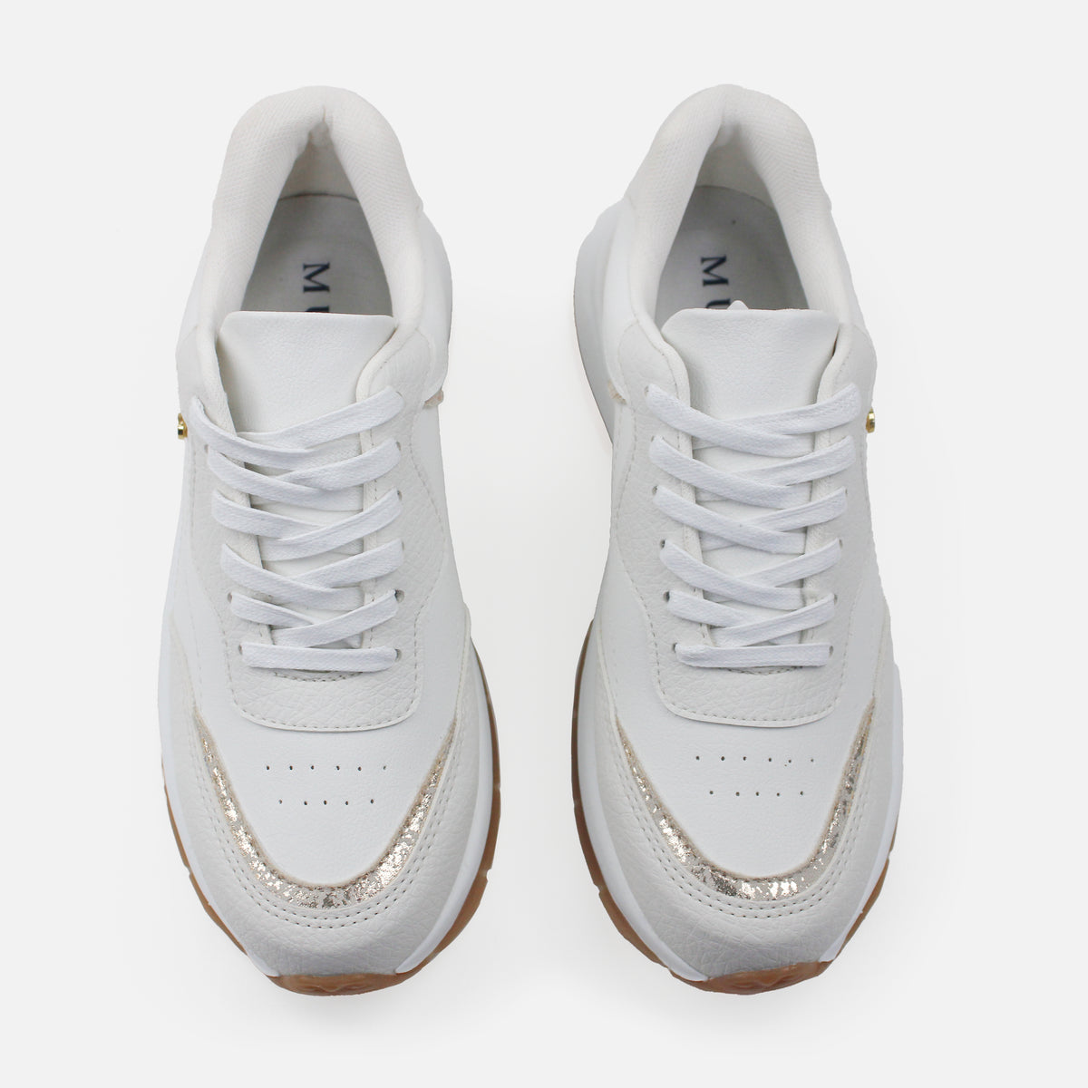 Tenis Luna de sintético para mujer - Hueso