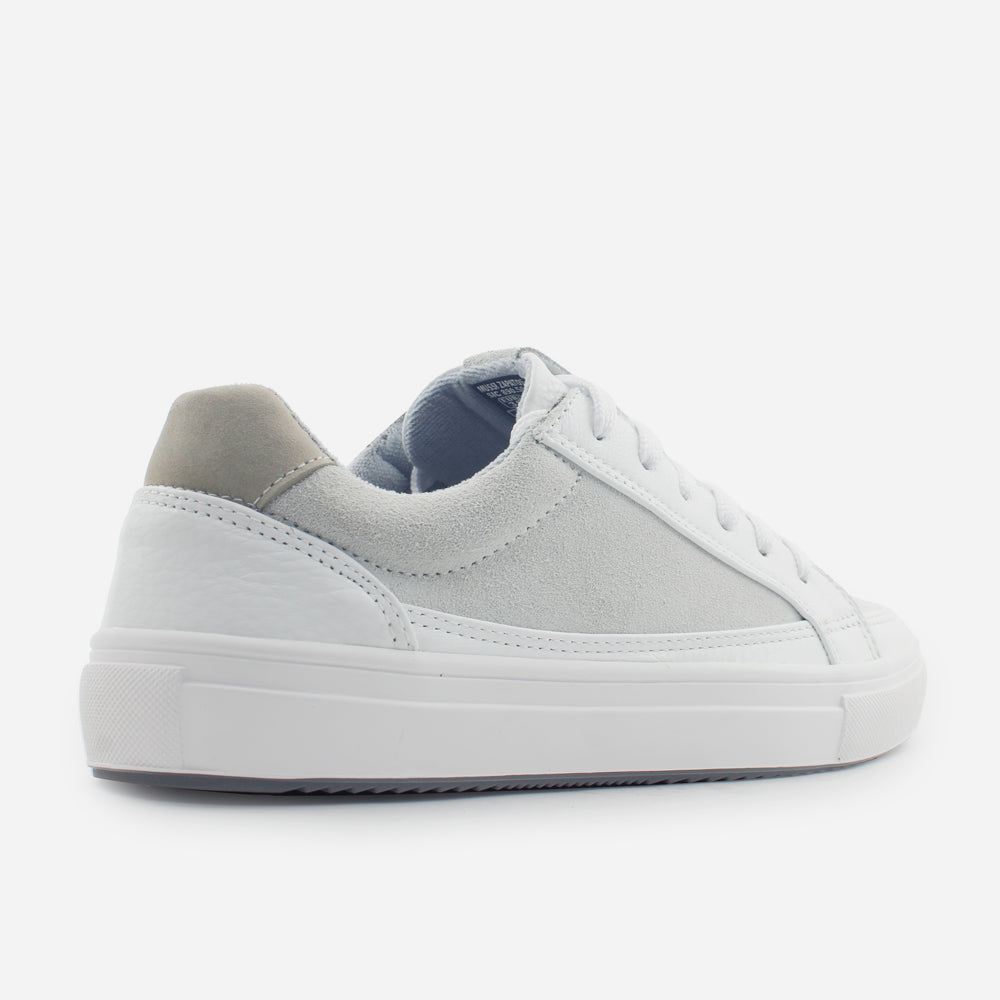Tenis Sneakers arlon de cuero para hombre - Blanco