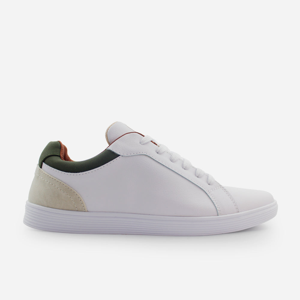 Tenis Sneakers coralina de sintético para hombre - Blanco