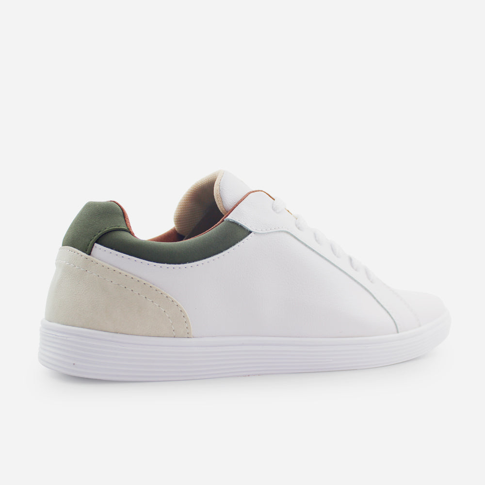 Tenis Sneakers coralina de sintético para hombre - Blanco