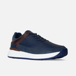Tenis marcus de cuero para hombre - Azul