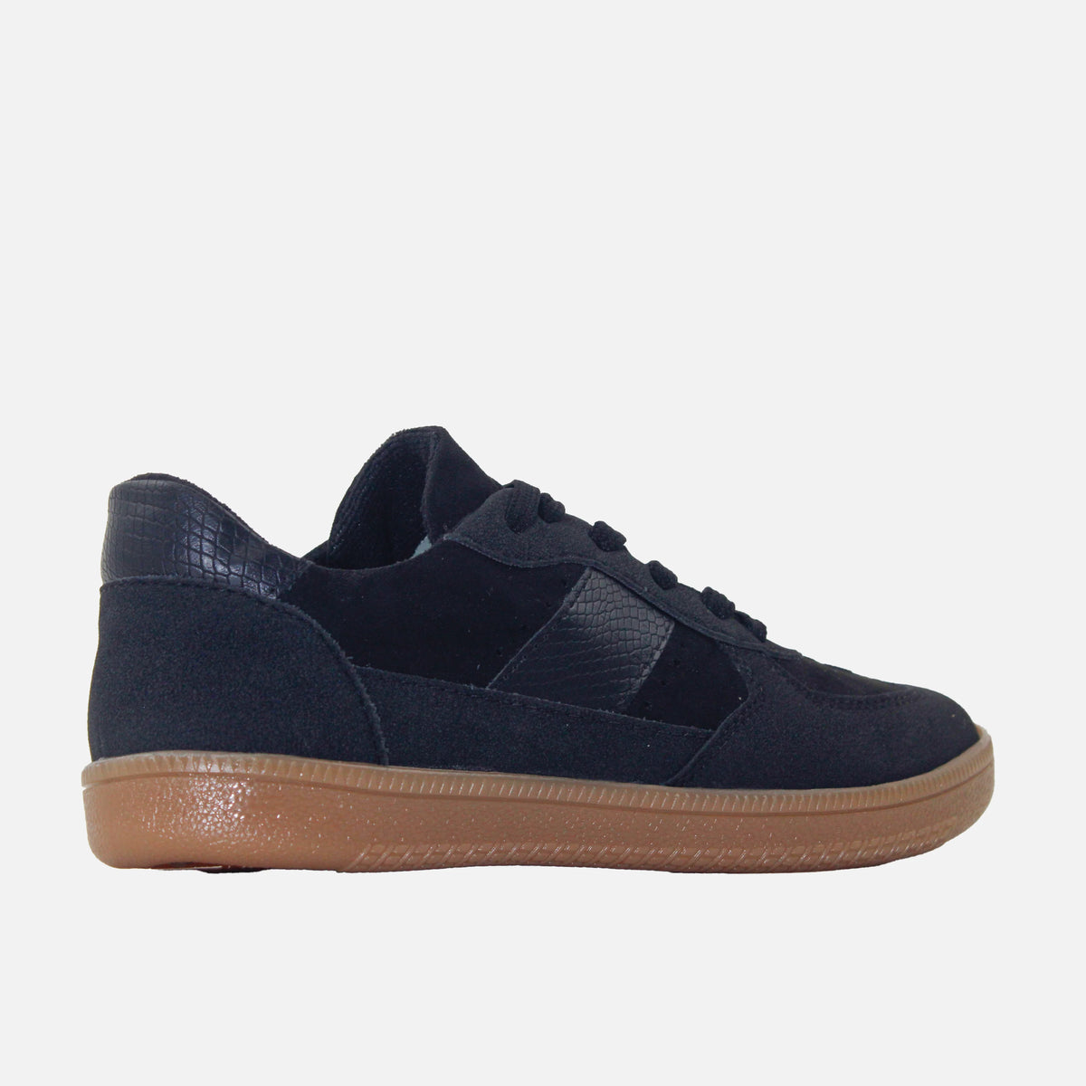 Tenis vera de sintético para mujer - Negro