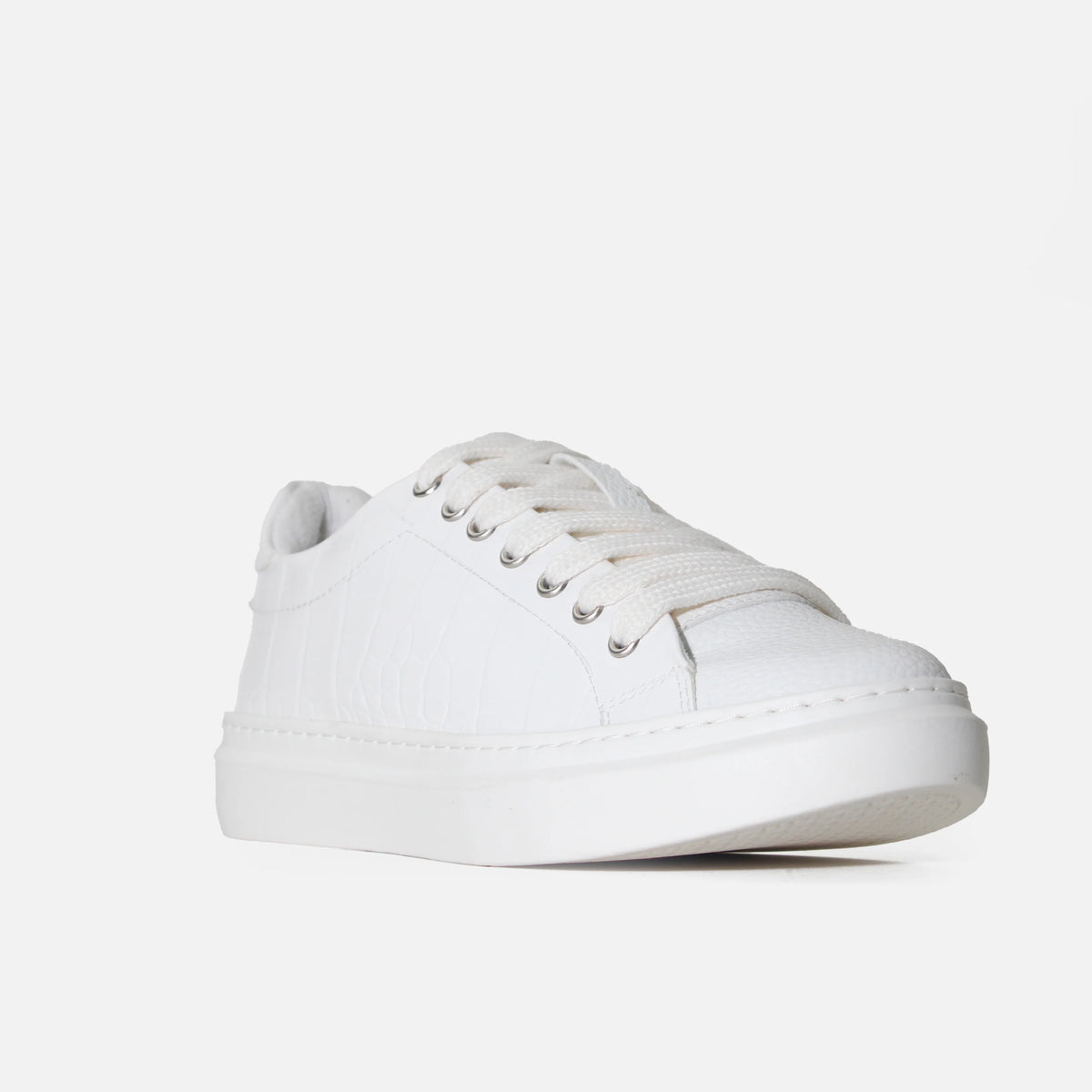 Tenis con plataforma luciana de sintético para mujer - Hueso