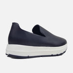 Tenis naira de cuero para mujer - Negro