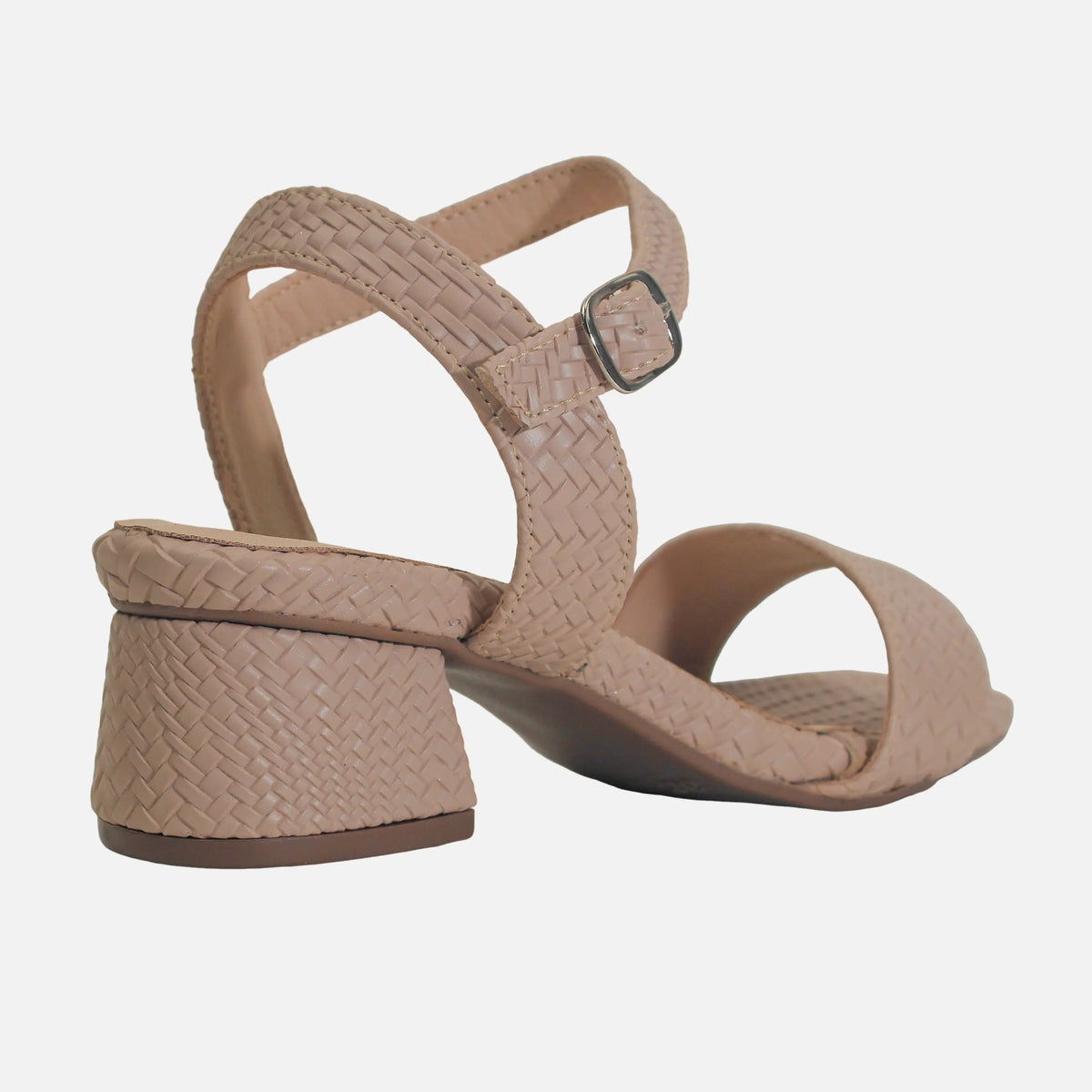Sandalia tacon lilia de sintético para mujer - Taupe