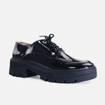 Oxford tractorado lior de sintético para mujer - Negro