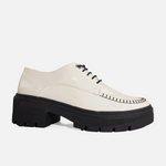 Oxford tractorado lior de sintético para mujer - Beige