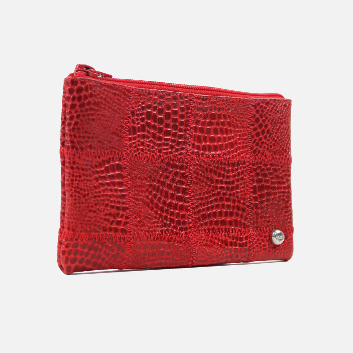 Cosmetiquera mistic de cuero para mujer - Rojo