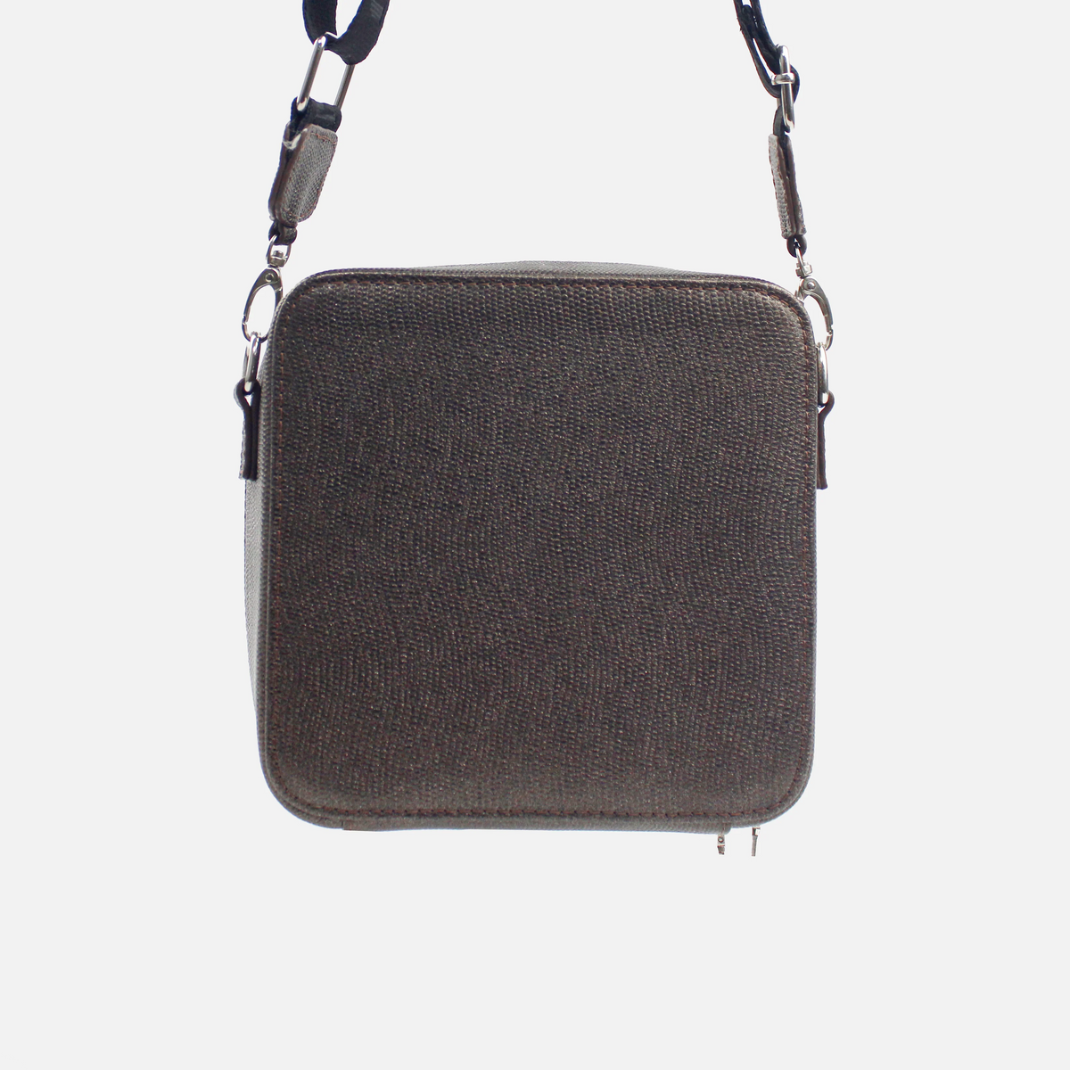 Bolso manos libres lia de cuero para mujer - Café