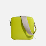 Bolso manos libres lia de cuero para mujer - Verde
