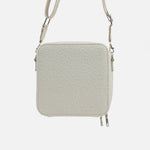 Bolso manos libres lia de cuero para mujer - Naranja