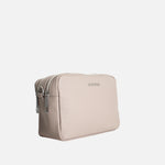 Bolso manos libres esme de cuero para mujer - Taupe