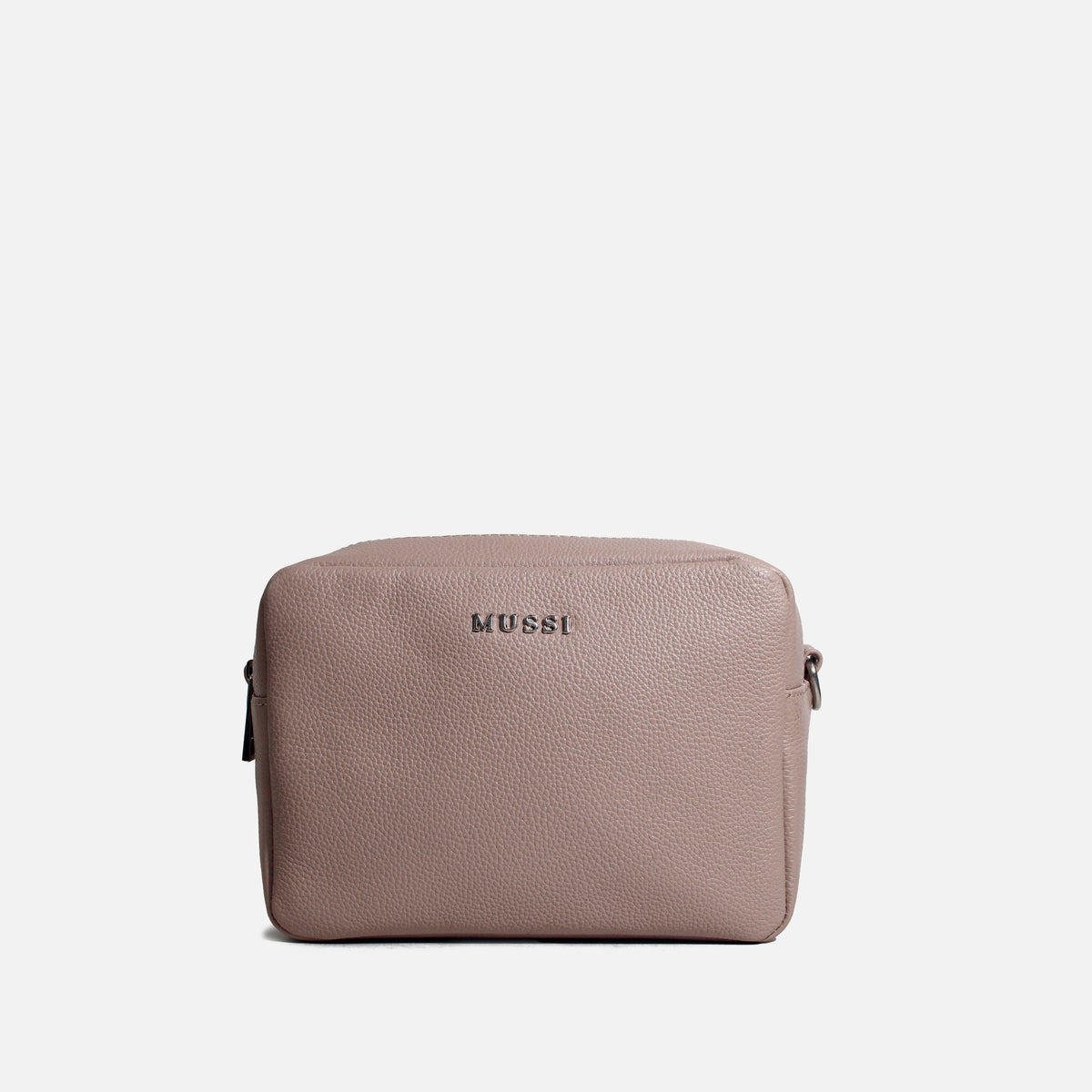 Bolso manos libres esme de cuero para mujer - Nude