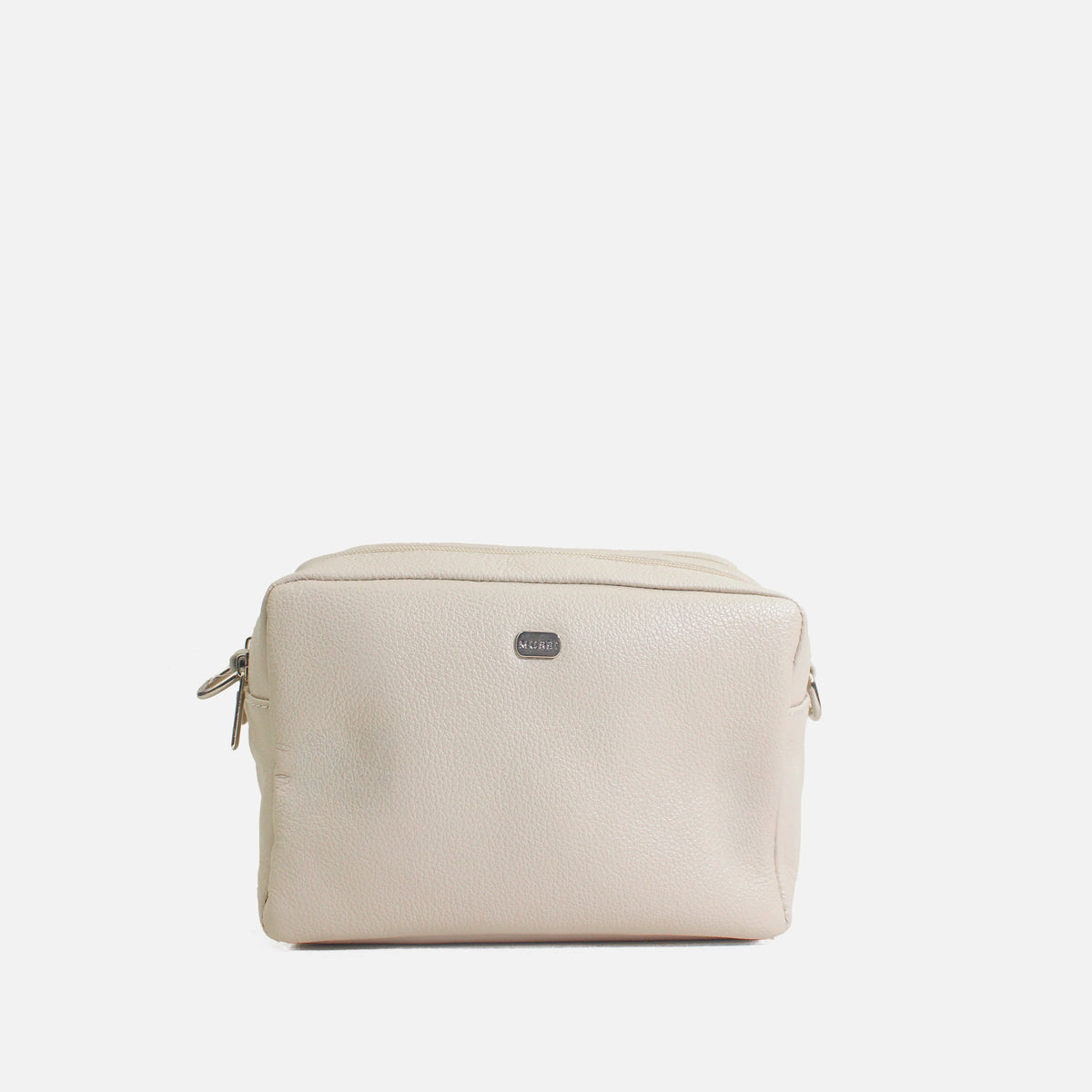 Bolso manos libres esme de cuero para mujer - Hueso