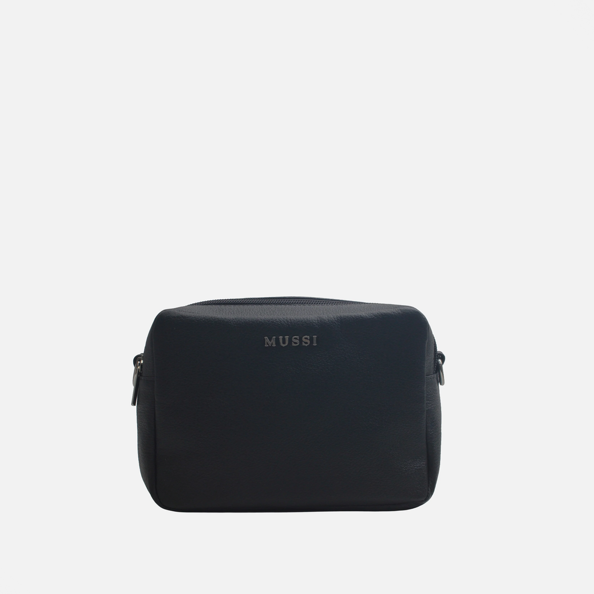 Bolso manos libres esme de cuero para mujer - Negro