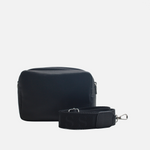 Bolso manos libres esme de cuero para mujer - Negro