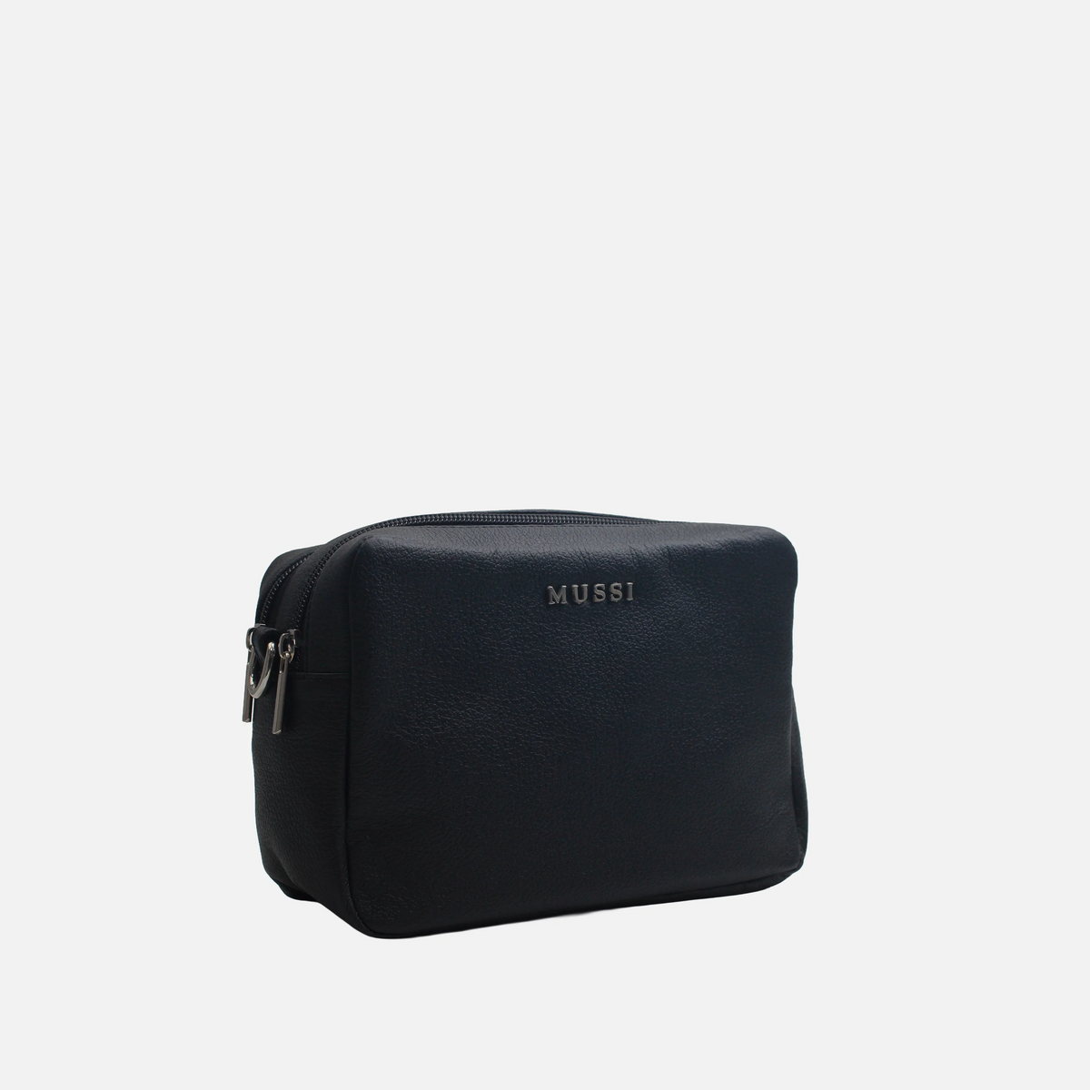 Bolso manos libres esme de cuero para mujer - Negro