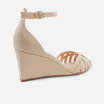 Sandalia plataforma cleo de sintético para mujer - Beige