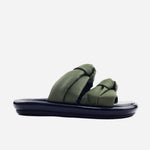 Sandalia flatform hielo de sintético para mujer - Verde