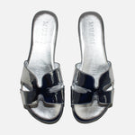 Sandalia plana marla de sintético para mujer - Plateado