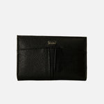 Billetera selva de cuero para mujer - Negro