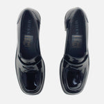 Mocasin tacon amay de sintético para mujer - Negro