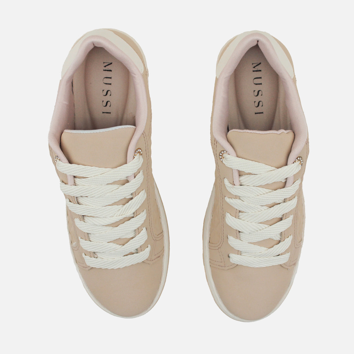 Tenis maris de sintético para mujer - Nude