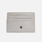 Tarjetero zuzani de cuero para mujer - Beige