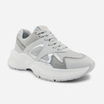 Tenis con plataforma lilith de sintético para mujer - Gris