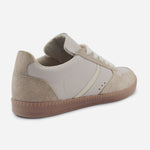 Tenis Sneakers kensy de cuero carnaza para mujer - Rosado